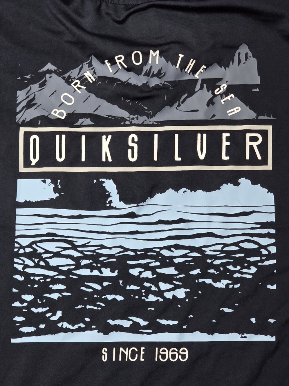 Quiksilver Men's SPF 50 Hooded Longsleeve Surf Tee Shirt Sz XL *NWT
